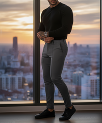 Calça Masculina de Alfaiataria Italiana