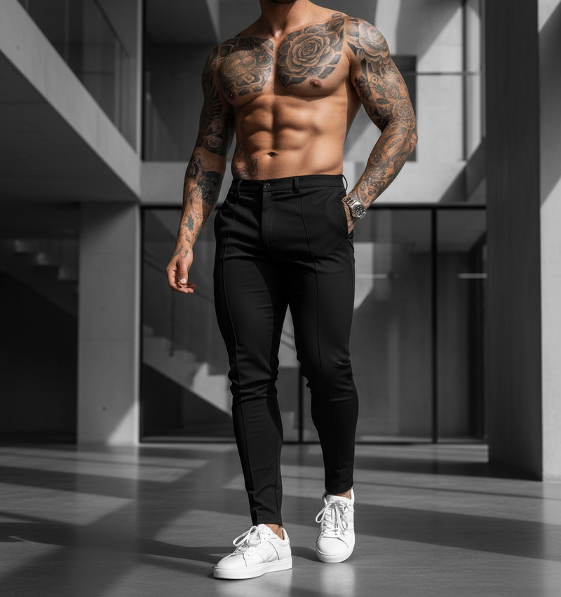 Calça Masculina de Alfaiataria Italiana