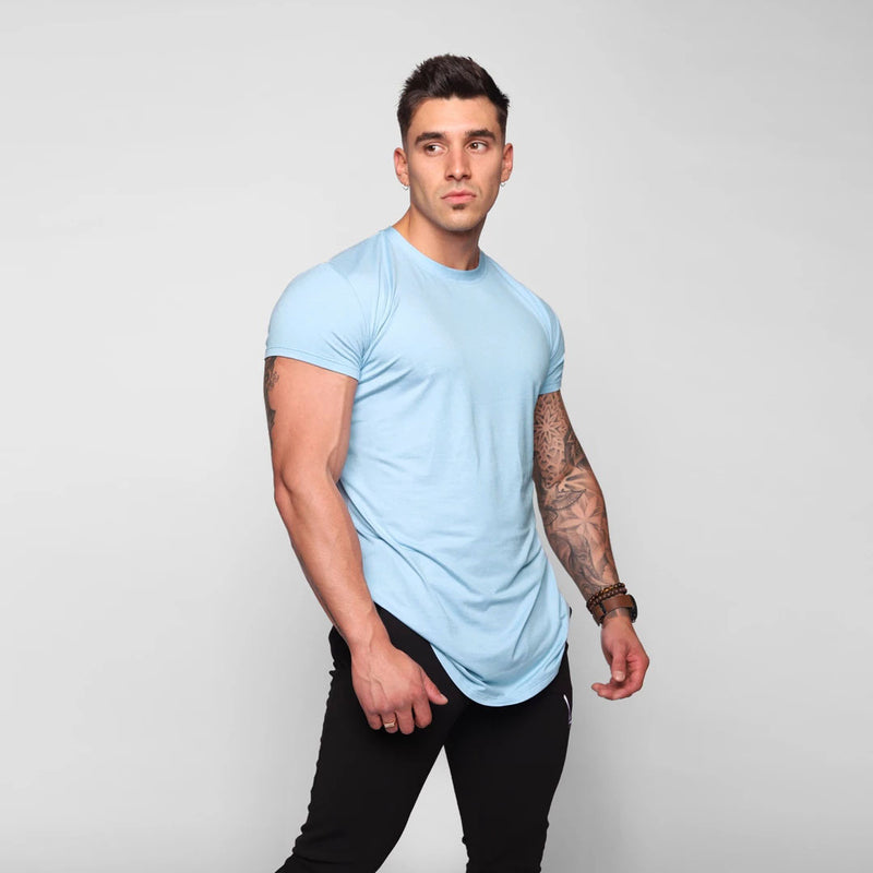 Camiseta Masculina Basic Long Line