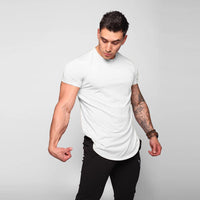Camiseta Masculina Basic Long Line