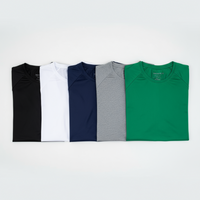 Kit 5 Camisetas Dry Fit Masculina