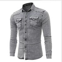 Camisa Jeans Masculina Urban Fit