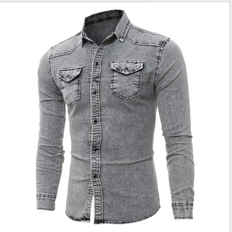 Camisa Jeans Masculina Urban Fit