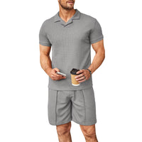 Conjunto Casual de Duas Peças Polo Classic Elite