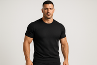 coloque o fundo claro e deixe a camiseta exposta pra ver por completa