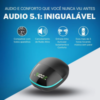 Fones de Ouvido G9s Bluetooth
