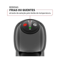 Cafeteira Arno Dolce Gusto Genio S Basic Grafite 220V
