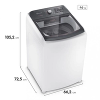 Lavadora Electrolux Premium Care LEC15 15kg