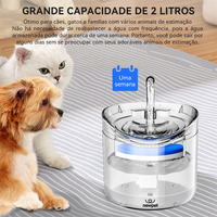 Fonte Bebedouro Automático para Cães e Gatos