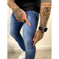 Kit com 3 Calças Jeans Masculina Skinny Qualidade Premium