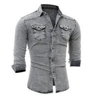 Camisa Jeans Masculina Urban Fit