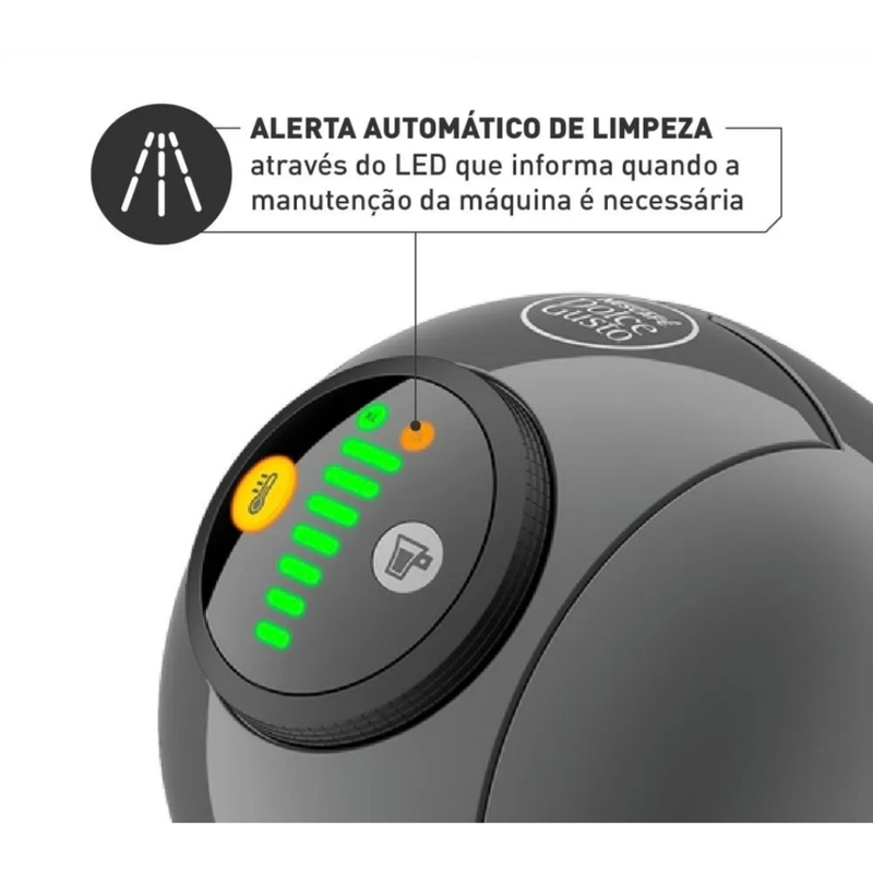 Cafeteira Arno Dolce Gusto Genio S Basic Grafite 220V