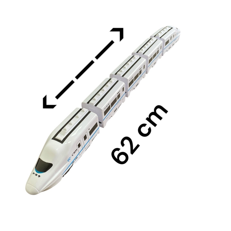 Trem de Brinquedo Elétrico 62CM