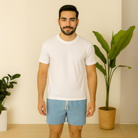 Kit com 4 Shorts Linho Premium Masculino