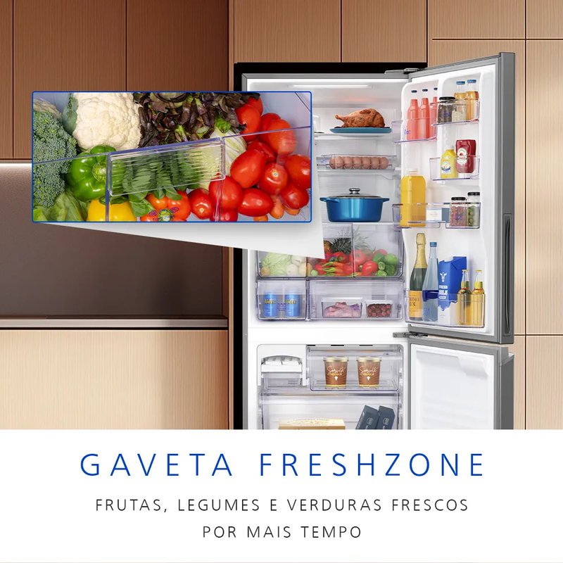 Geladeira/Refrigerador Panasonic Frost Free Duplex Inverse BB64