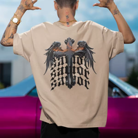 Camiseta Cruz Flamejante