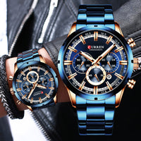 Relógio Curren Masculino de Luxo Original [Navigator Pro]