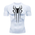 Camiseta De Compressão Homem aranha De Manga Curta e Manga Longa