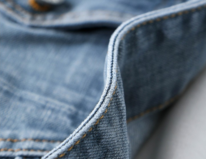 Jaqueta Jeans Distressed Classic