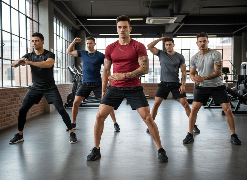 Kit 5 Camisetas Dry Fit Masculina