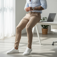 Calça Masculina de Alfaiataria Italiana