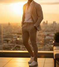 Calça Masculina de Alfaiataria Italiana