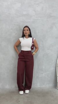 Calça Pantalona de Alfaiataria Premium