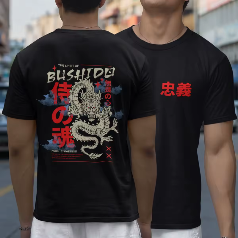 Camisa Dragão Bushido Samurai