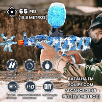 Arma Elétrica Lança Bolinhas De Gel