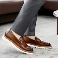 Sapato Mocassim Tratorado Masculino Social Casual