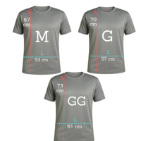 Kit 5 Camisetas Dry Fit Masculina