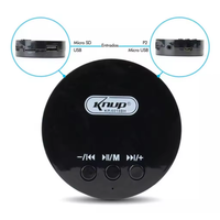 Caixa de Som Subwoofer 2.1 Portátil com LEDs