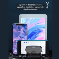 Fones de Ouvido M10 Bluetooth 5.1 com Estojo Digital LED