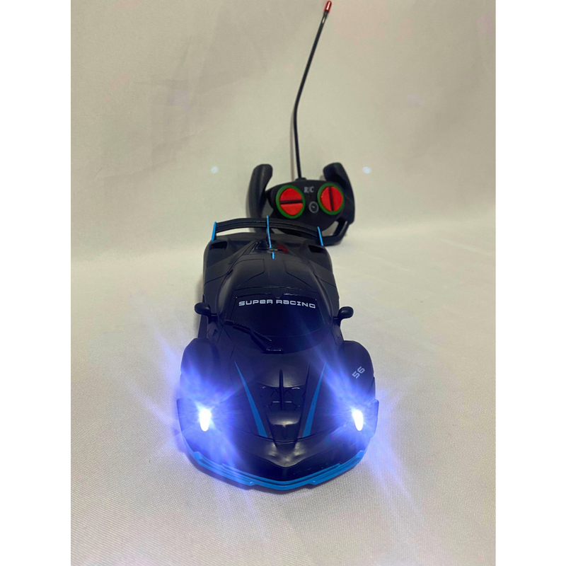 Super Carrinho Bugatti de Controle Remoto Recarregável com Faróis LED