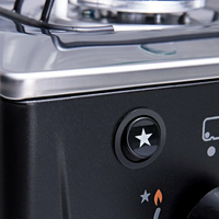 Fogão Atlas Mônaco Plus 5 Bocas Mesa Inox Forno 86,5L Automático