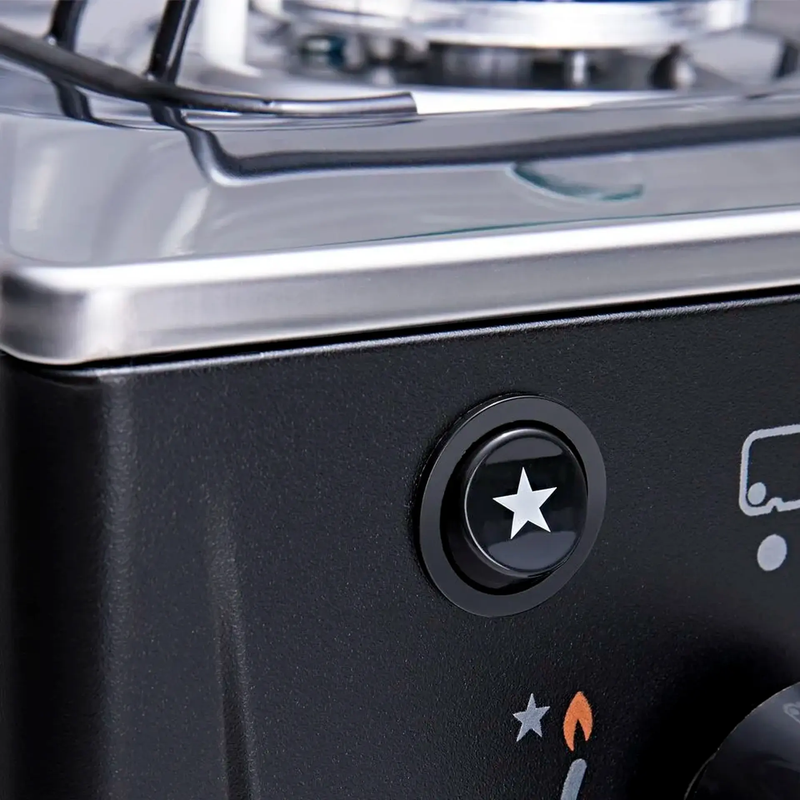 Fogão Atlas Mônaco Plus 5 Bocas Mesa Inox Forno 86,5L Automático