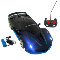 Super Carrinho Bugatti de Controle Remoto Recarregável com Faróis LED