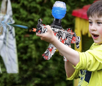 Arma Elétrica Lança Bolinhas De Gel