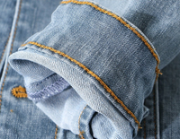 Jaqueta Jeans Distressed Classic